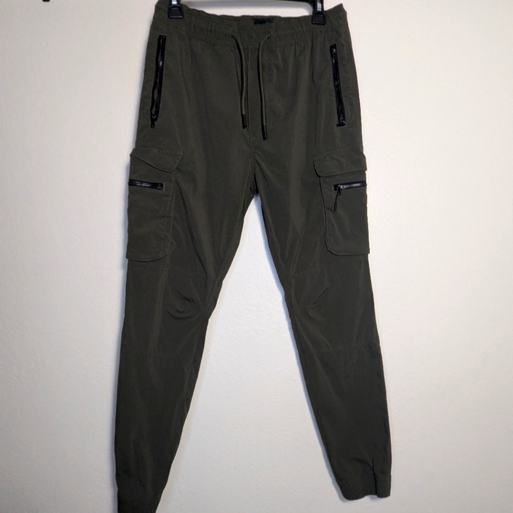 H&M Cargo Joggers and BDG Top